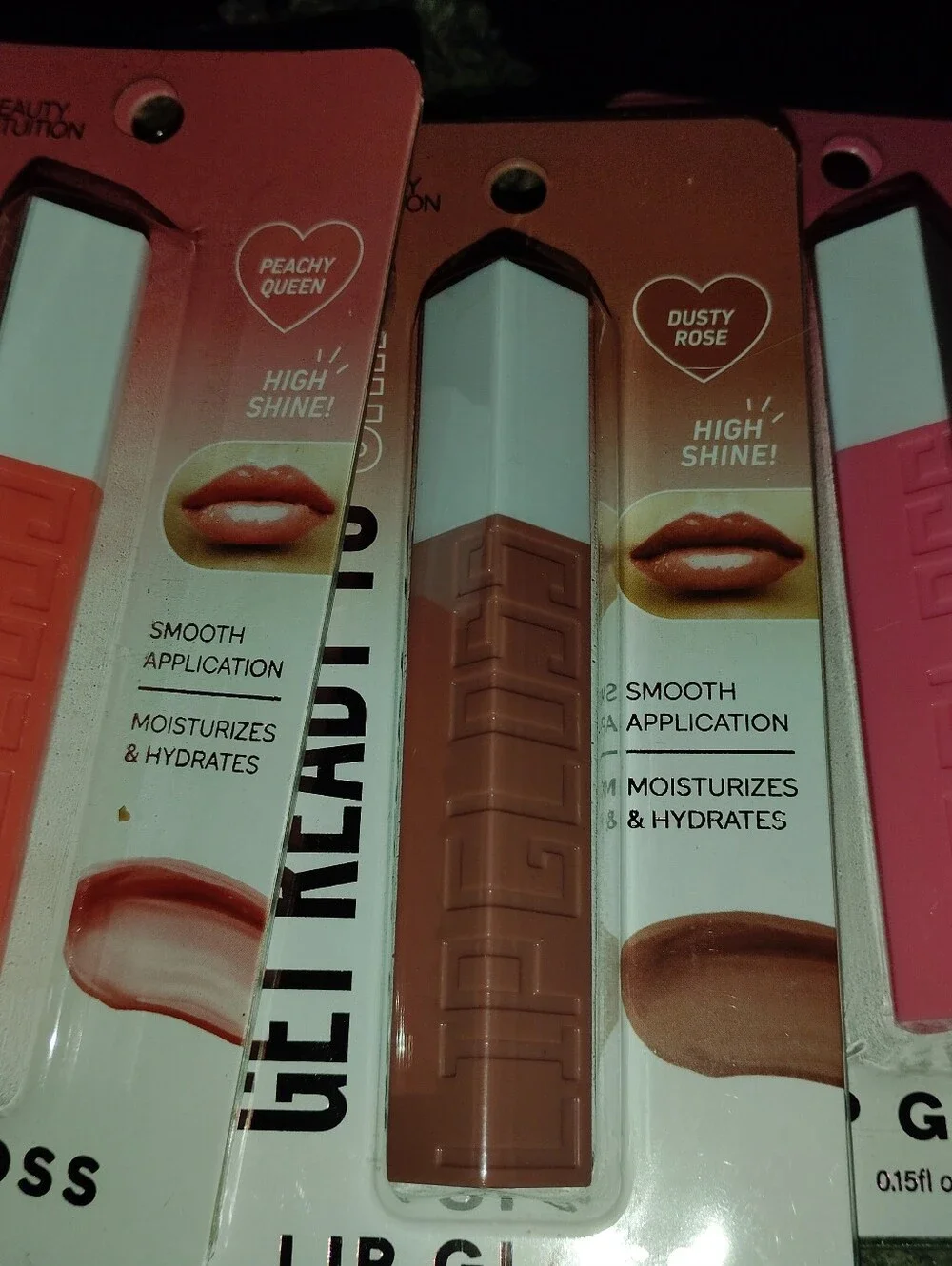 Lip Gloss 3 Piece Set